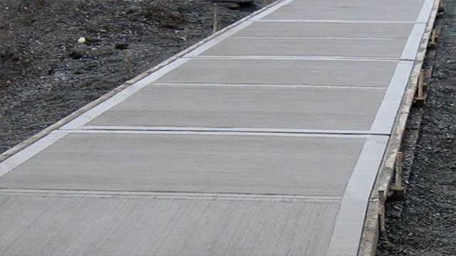Onsite Concrete Quality Test (Side Walk) North Edmonton, Alberta